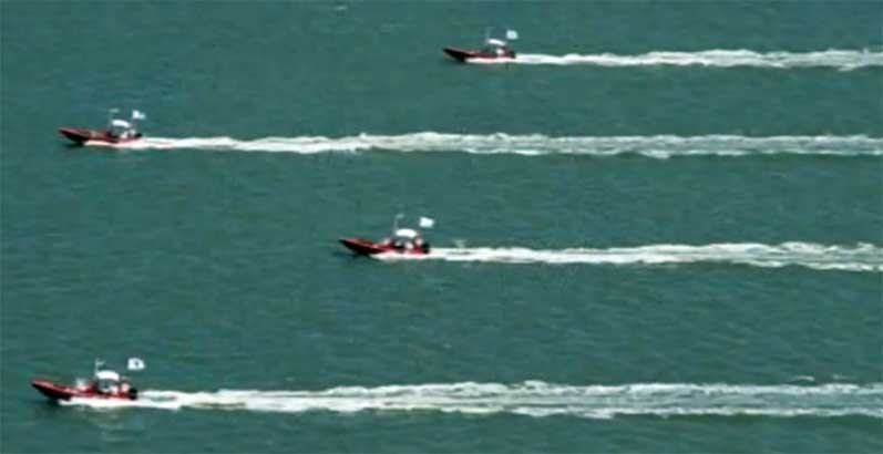 Drone Boats on Patrol